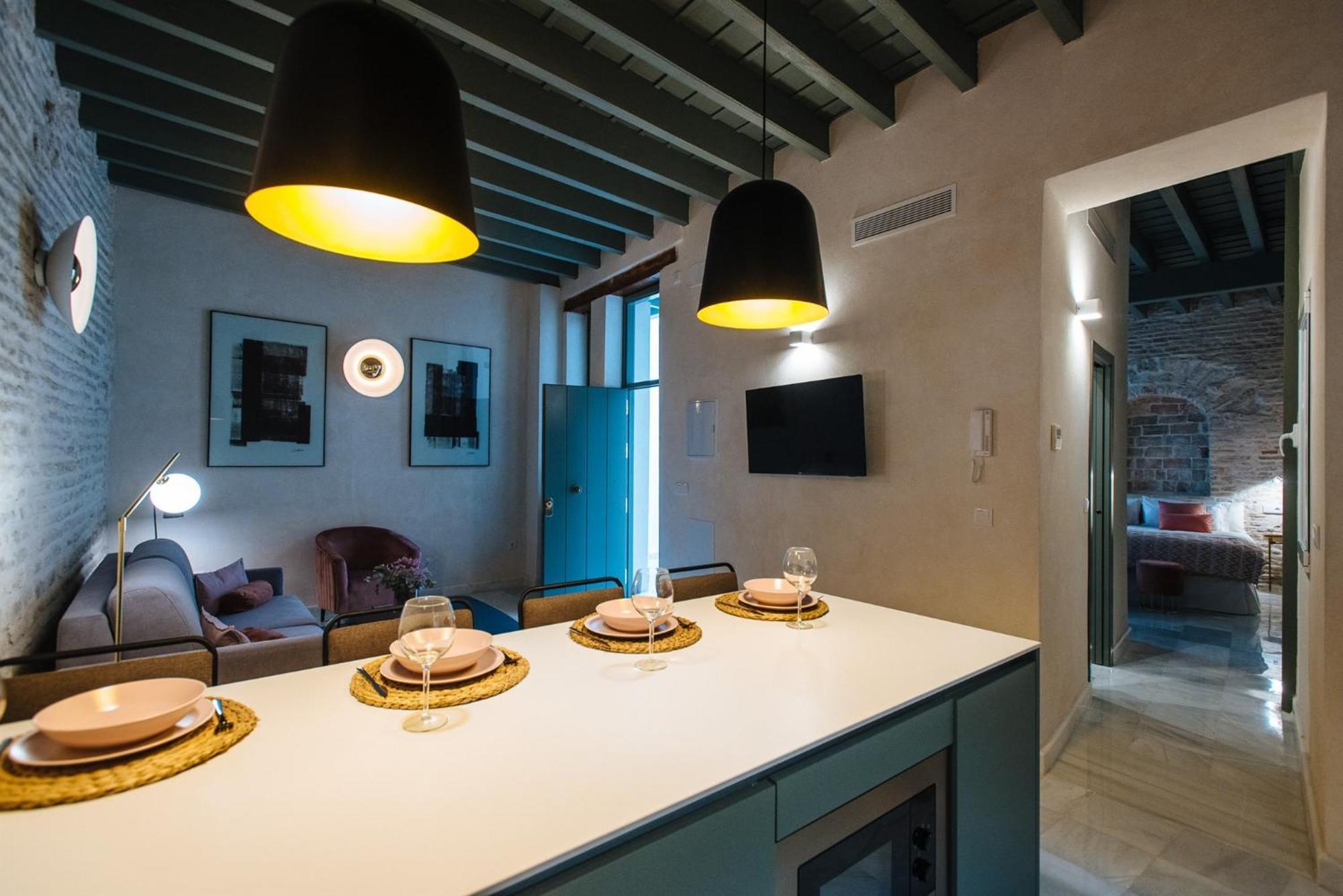Rocio Suites Apartments Sevilla Rom bilde